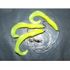 FFT SUPER CATCH YELLOW GRUB RIG LURE 3 x 4/0