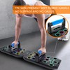 Push Up Board Fitness, BESUNTEK Foldable Multi-Function Exercise Board with