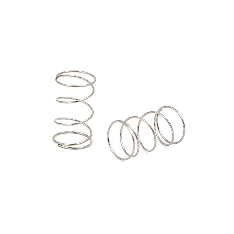 TOP-VIGOR 10Pcs Compression Spring, 6mm OD,0.3mm Wire Size,10mm Free Length