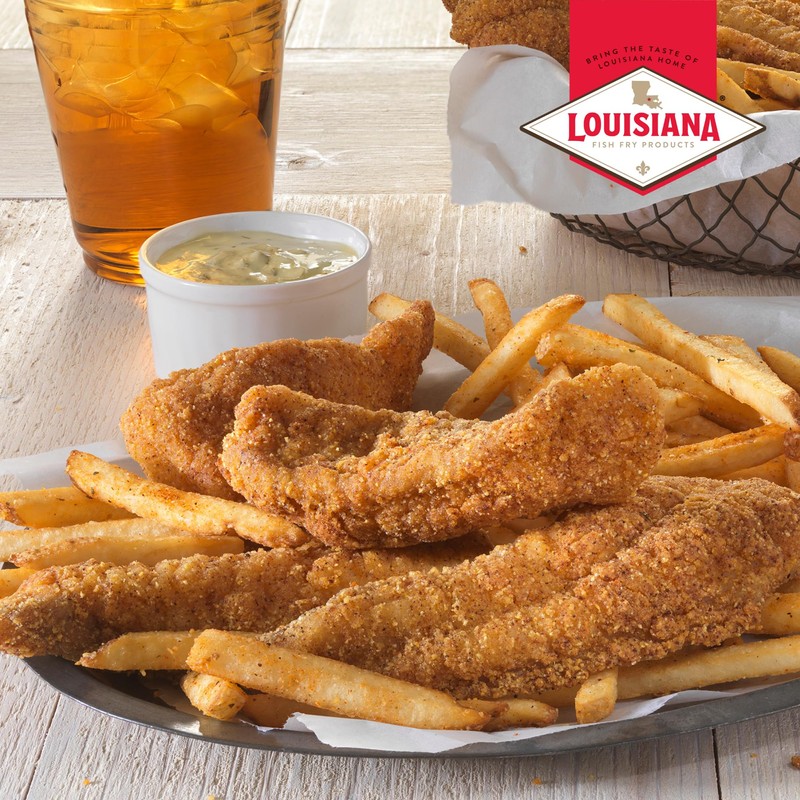 Louisiana Fish Fry Cajun Fish Fry 10 oz (Pack of