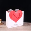 BESTOYARD Handbag, Paper Bag, Heart Shape, Gift Bag, Wrapping Bag,