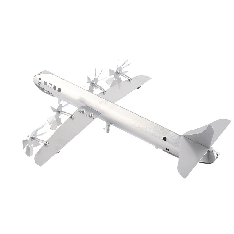 Aircraft Wind Spinner Metal Windmill Airplane Wind Spinner Sculpture for