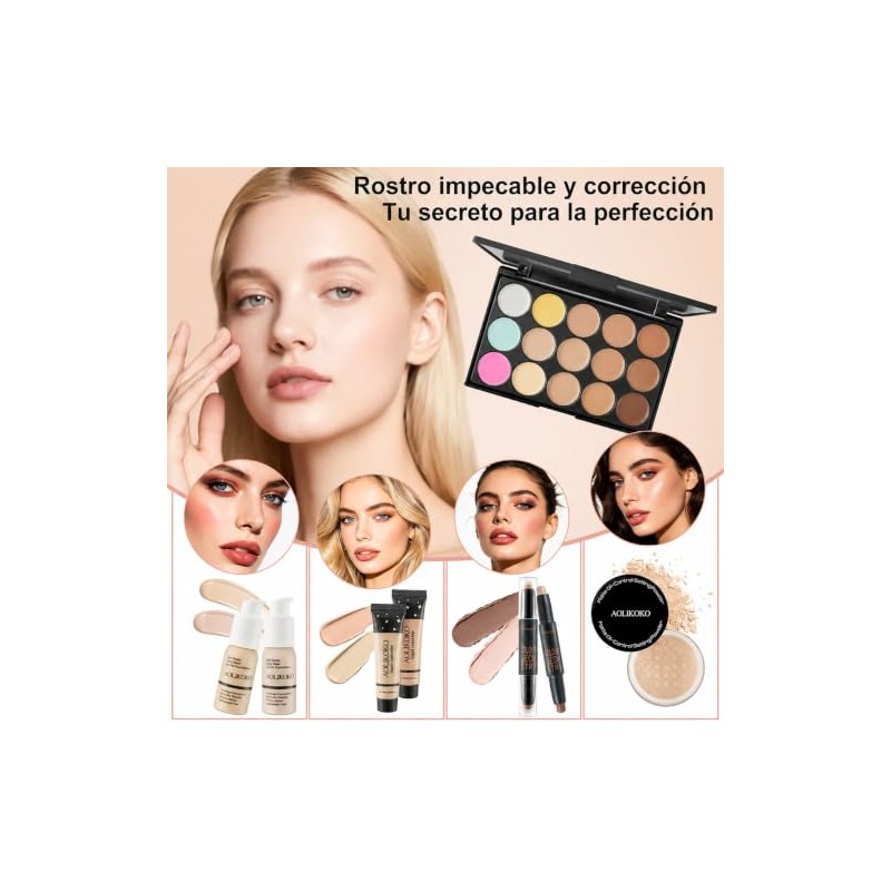 Kit de Maquillaje Todo en Uno - Set de Regalo