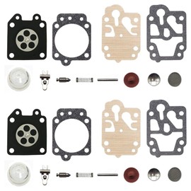 Diaphragm Set, Gasket, Weed Trimmer, Carburetor, WYJ WYL Walbro Walbro Type Grass Mower, Fuel Hose, Repair Parts, Set of 2 Gaskets