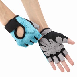 LONTG Women Men Bike Gloves Fingerless Driving Gloves Touchscreen Gloves Non Slip Cycling Gloves Riding Gloves Gel Padded Grip Outdoor Sports Gym Gloves Breathable for Fitness Training Workout