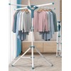 AUGMIRR Clothes Drying Racks, Height-Adjustable 52 Inches Updated Version,Stainless Steel