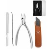 Nail Clippers Nippers, Made in Japan, Stainless Steel, For Thick