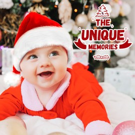 Maforts Baby Santa Hat,My First Christmas Santa Hat Baby- Newborn Santa Hat Toddler Infant Boy Girl for Christmas New Year