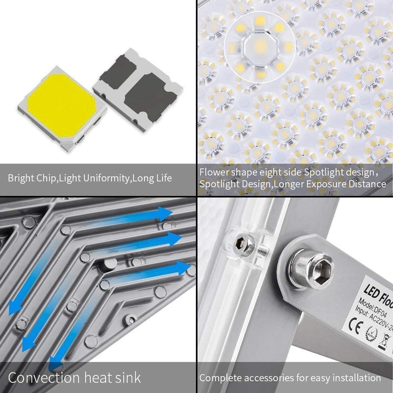 Outdoor LED floodlight