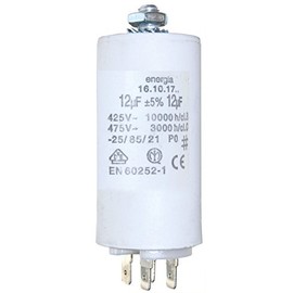 GREENSTAR 4878 Capacitor Electric Universal 30 uF Mounting M8 Diameter 45 mm 92 mm