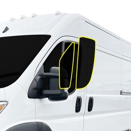 BOGAR TECH DESIGNS - Premium Nano Ceramic Precut Window Tint Film Kit Compatible with Ram ProMaster 1500 2500 3500 2014+ Front, 15%