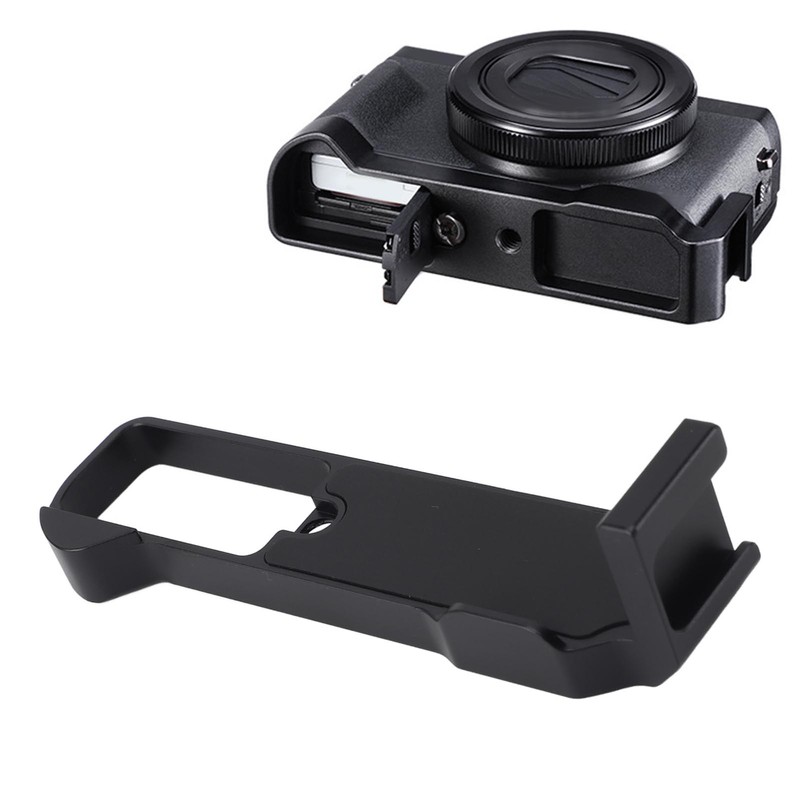 1/4in Thread Quick Release L Bracket Plate Aluminium Alloy Microphone