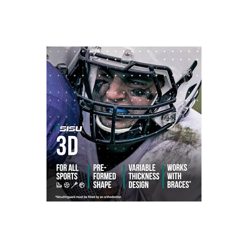 SISU 3D Mouthguard - Custom Fit Protection for Athletes