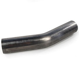 System1 Design Mandrel Bent 304 Stainless Steel 30 Degree Tubing 3'' OD – 4.50'' Bend Radius Exhaust Tubing, 16 Gauge – USA-Made Exhaust System