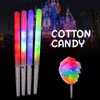Spacnana LED Glow Sticks for Cotton Candy Machine, 7 Colour