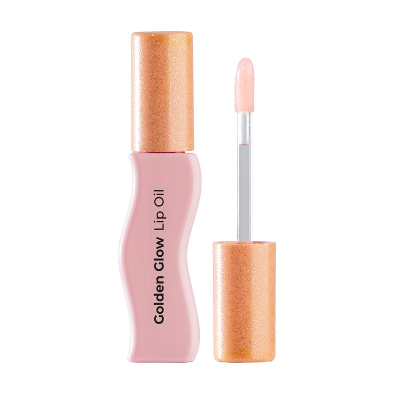 MCoBeauty Golden Glow Lip Oil, honey gold
