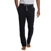 Nautica Men's Knit Sleep Pant, True Black, Large