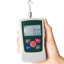 Beslands AMF 50 Digital Force Meter Push and Pull Tester Dynamometer Pressure Push Meter Portable Measuring Units N kg lb Oz