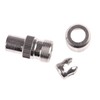 2 x Male Coax/ Coaxil TV Aerial Connector Plug for