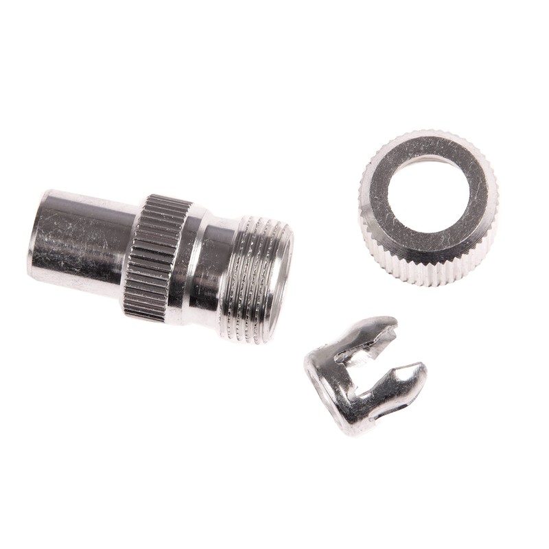 2 x Male Coax/ Coaxil TV Aerial Connector Plug for