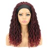 ROSEBONY Headband Wig Nu Faux Locs Wigs for Black Women
