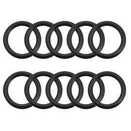 sourcing map Pack of 10 Sealing O Rings 27 mm AD 20.8 mm ID 3.1 mm Width Nitrile Rubber Metric Sealing Rings Rubber Washers Seals for Tap Pipes Resistant Hose