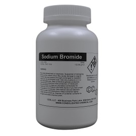 Sodium Bromide - High Purity Industrial and Laboratory Grade - Water Treatment, Photographic Processing, Chemical Industry, Laboratory Regent - 250g