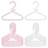 KINCHYGO, 10 Pack Pet Clothes Hangers Small Pearl Apparel Hanger