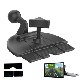 Musiook 1 PCS CD Phone Holder for Car, Universal CD Slot Phone Holder for Car, Portable Radio Bracket, Carplay GPS Navigator Holders Base 17.2mm Ball Joint Holders, Secure and Stable Fit