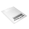 EVERBILT 10 x 8 Inch Ceiling & Wall Register White