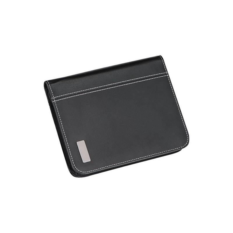 notrash2003® A5 Ring Binder with Zip Bonded Leather Folder Book