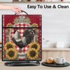 Red Rooster Kitchen Aid Mixers Cover Dust Protective Appliance Covers
