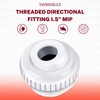 Swimables 1.5 Inch MIP Threaded Directional Fitting Hydrostream Pool Jet