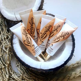 Lanolips 101 Ointment Multipurpose Superbalm Coconutter - Natural Healing Moisturizer with Lanolin - Restore + Repair Cracked Lips, Cuticles, Elbows + Dry Skin - Fragrance-Free Balm (10g / 0.35oz)