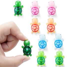 Kawaii Cartoon Sea Turtle Refrigerator Magnets - Cute Decorative Whiteboard Magnets for Office and Kitchen Decoration (10PCS Turtle Fridge Magnets)
