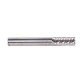 Drill America SB-7 Carbide Burr/Rotary File Cylindrical End-Cut Double Cut for Die Grinder 3/4" Dia. x 1" Cut Length with 1/4" Shank and 2-3/4" Overall Length, DUL Series
