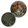 Veteran 1 Year Sobriety Coin, Clean & Sober AA Chips