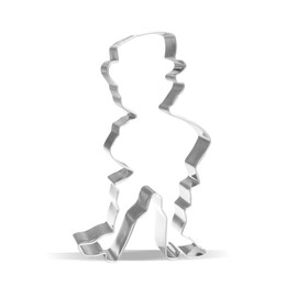 4.9 inch Leprechaun Cookie Cutter - Stainless Steel