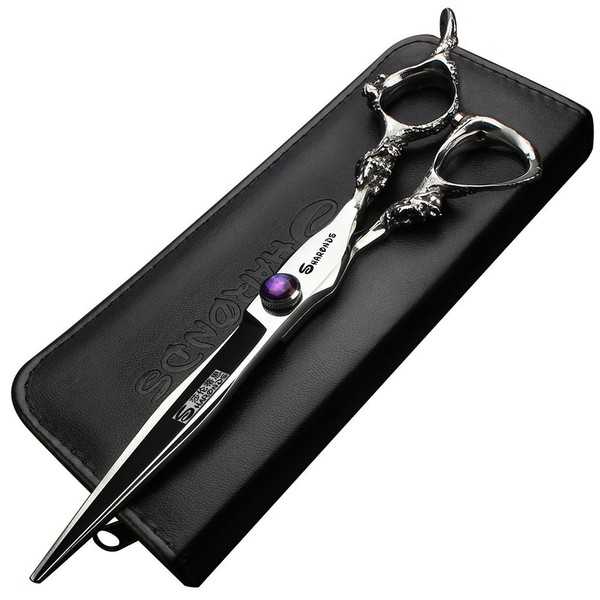6/6.5/7/8" Professional Hair Cutting Scissors, Japan 440C Jewel Scissors (7