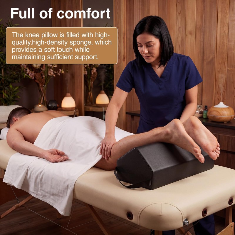 Massage Bolster for Massage Table, 25 x 8.6 x 7