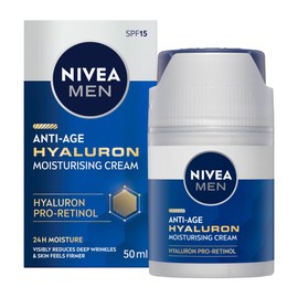 NIVEA MEN Anti-Age Hyaluron Face Moisturising Cream SPF 15 50ml