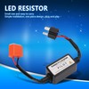 2 Piece LED Resistor Ceramic H4 Decoder 35W 12V Integrated