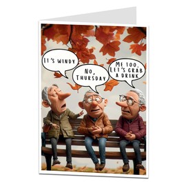 LimaLima Funny Birthday Card For Men Male Adult Dad Brother Best Friend