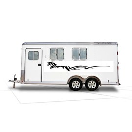 2 Boat Rv Trailer Horse Trailer Graphic Decals-803