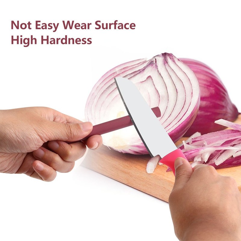 TOPINCN Ruby Sharpening Grindstone Abrasives Polishing Oil Stone Sharpener Sharpening