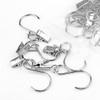 DIWUJI 25 PCS Metal Hanging Clips Hook, Clamp Hanger for