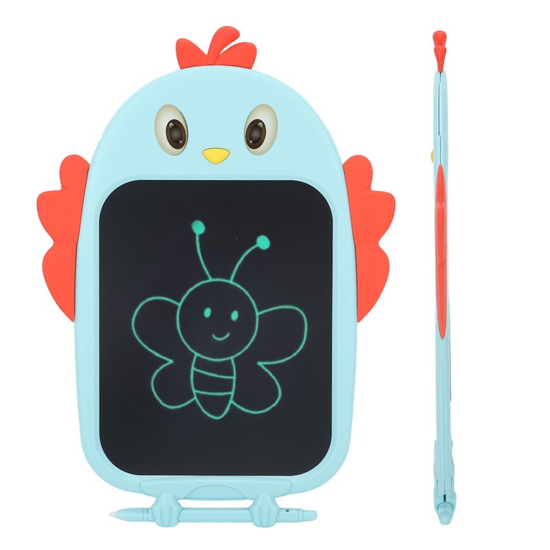 8.5in Children Drawing Board Chicken Shaped LCD Painting Writing Tablet