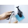 Qualy Bottle Opener, Plastic, Black, Approx. 13 x 4 x