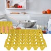 Egg Tray, Plastic Multipurpose Egg Crates, Reusable, 30 Cells, 5