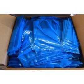 Unbranded Case of 1000 Blue VCI 6x9" 6mil Open End Poly Bags Vapor Corrosion Inhibitor